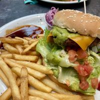  Vegan Tex-Mex burger from Oumph!  at CPH - O'Learys - T2 in Kastrup