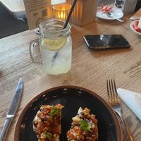Vegan Bruschetta   at Café Cathedral in Oslo