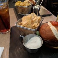 The Vegan Burger at Café Cathedral in Oslo