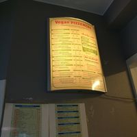 Vegan Menu at Pizzeria Kronborg in Malmo