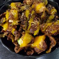 Brussels sprouts with mango sauce at Hamir's Indian Fusion in York