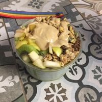 Green machine at Bare Blends in Albany