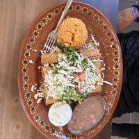 Vegan flautas  at Luna Mexicana in Joliet