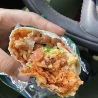 Seitan protein burrito  at Ole Ole Burrito Express in Oakland