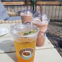 Lemonade and vegan frappuccinos at Espresso House - Östra Förstadsgatan in Malmo