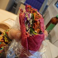 Jackfruit wrap at Espresso House - Östra Förstadsgatan in Malmo