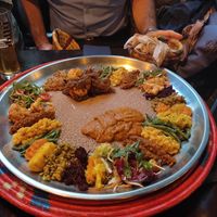 Veganes Menü at Abyssinia in Strasbourg