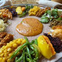 Menu midi : copieux et délicieux!  at Abyssinia in Strasbourg