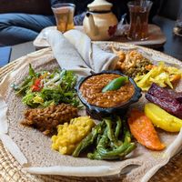 Ye-Tsom Beyaynetu (vegan) at Abyssinia in Strasbourg