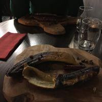 The flambé bananas were very nice, although we did not taste the rum or spices  at Abyssinia in Strasbourg