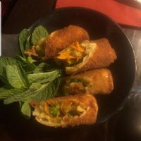 Sambusa de lentilha at Abyssinia in Strasbourg