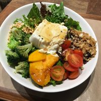 Pumpkin tofu salad at Pig in the Garden - Yeongdeungpo in Seoul