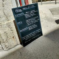 Menu. at Laska in Lyon