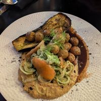 Eggplant dish at Laska in Lyon