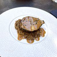 L’équilibre entre la douceur de la courgette et le miso  at Laska in Lyon