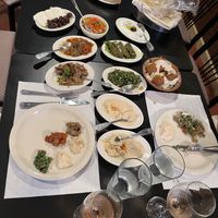 Vegetarian combo at Hanna's in Danbury