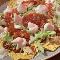 Loaded nachos   at Taco Bar in Stockholm