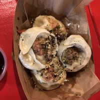  Veggie dumplings  at Mushi Ni in Atlanta
