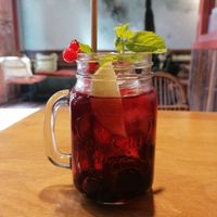 Iced tea at Mr. Stacks in Amsterdam