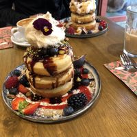 Classic pancakes  at Mr. Stacks in Amsterdam