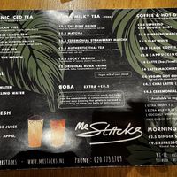 Drinks   at Mr. Stacks in Amsterdam