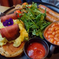 English breakfast at Mr. Stacks in Amsterdam
