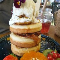 Dutch pancakes at Mr. Stacks in Amsterdam
