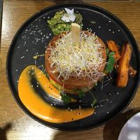 Burger pancakes   at Mr. Stacks in Amsterdam