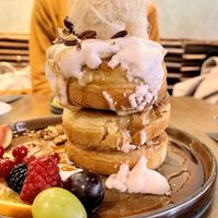 Cocos-Banana-Pancakes  at Mr. Stacks in Amsterdam