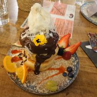 Coco hazelnut stack at Mr. Stacks in Amsterdam