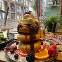 Choco Hazelnut Stack at Mr. Stacks in Amsterdam