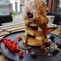 Choco Protein Stack at Mr. Stacks in Amsterdam