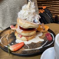 Cinnamon stack at Mr. Stacks in Amsterdam