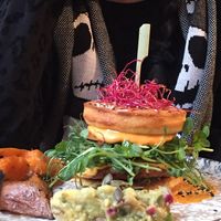 Vegan Burger at Mr. Stacks in Amsterdam