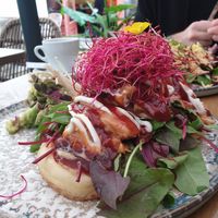 Bbq chicken (vegan) at Mr. Stacks in Amsterdam