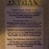New Vegan Menu at Big League Brews in Taylor