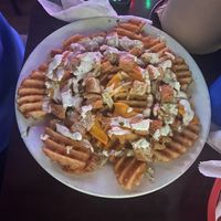 Vegan NOTchos  at Big League Brews in Taylor