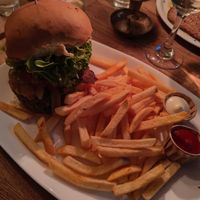 Seitan Burger at Hatari Pfälzer Stube - Eidelstedter Weg in Hamburg