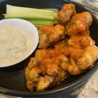 Cauliflower Buffalo wings  at Earl's Kitchen in Tysons Corner