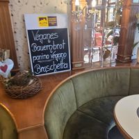 Inside at Café Maria Theresia in Merano