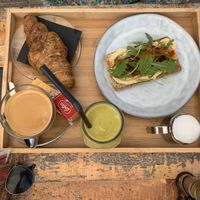 breakfast platter at Tropical Soul in Gran Canaria