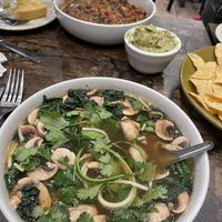 Pho (chili in background ) at Whyld Ass in Phoenix