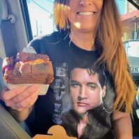 Huge Elvis fan excited to try the Skinny Elvis! at Whyld Ass in Phoenix