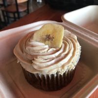 Vegan banana salted caramel cupcake!  at Whyld Ass in Phoenix