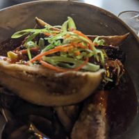 SWEET & SOUR AUBERGINE:
fried aubergine, house sweet chili at Hammett's Gastro Bar in Sliema