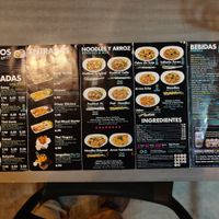 Menu 2 at Padthaiwok in Sevilla