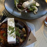   at Karma in Santorini