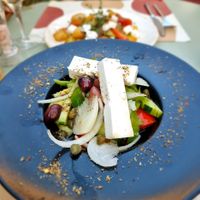 VEGAN FETA😍 at Karma in Santorini