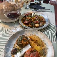   at Karma in Santorini