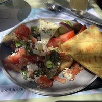   at Karma in Santorini